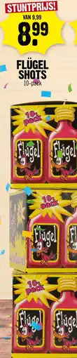 Super Dirck 3 FLÜGEL SHOTS 10-pack aanbieding