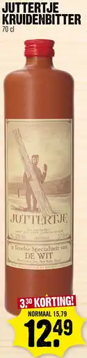 Super Dirck 3 JUTTERTJE KRUIDENBITTER aanbieding