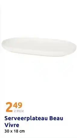 Action Serveerplateau Beau Vivre aanbieding