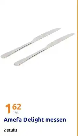 Action Amefa Delight messen aanbieding