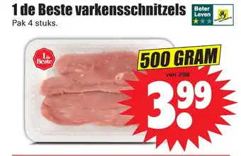 Dirk 1 de Beste varkensschnitzels aanbieding