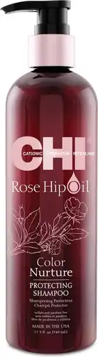 Bol.com CHI Rose Hip Oil Shampoo-340 ml - Normale shampoo vrouwen - Voor Alle haartypes aanbieding