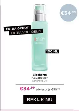 ICI Paris XL Biotherm Aquapower aanbieding