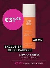 ICI Paris XL Clay And Glow Vitamin C Serum aanbieding