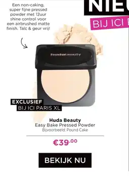 ICI Paris XL Huda Beauty Easy Bake Pressed Powder aanbieding