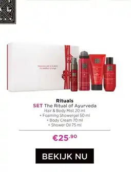 ICI Paris XL Rituals SET The Ritual of Ayurveda aanbieding