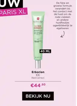 ICI Paris XL Erborian CC aanbieding