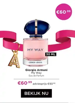ICI Paris XL Giorgio Armani aanbieding