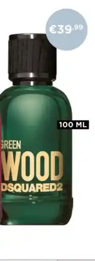 ICI Paris XL Dsquared2 Green Wood Homme aanbieding