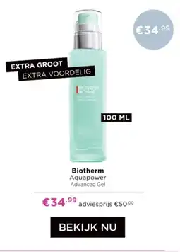 ICI Paris XL Biotherm Aquapower aanbieding