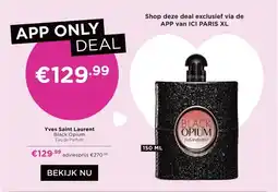 ICI Paris XL Yves Saint Laurent Black Opium aanbieding