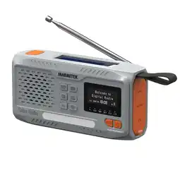 Expert Marmitek RESQ 100 Noodradio Grijs aanbieding