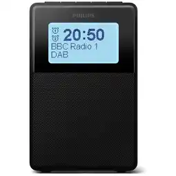 MediaMarkt PHILIPS TAT5100/00 DAB+ Klokradio Zwart aanbieding