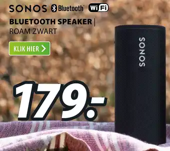 Expert Bluetooth speaker | roam zwart aanbieding