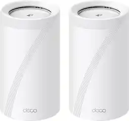 MediaMarkt TP-LINK Deco BE85 | BE19000 Tri-Band Smart Mesh Wi-Fi 7 (2-Pack) Multiroom-wifi aanbieding