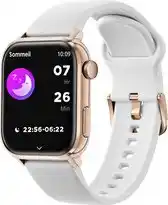 MediaMarkt ICE-WATCH Smartwatch 2.0 1.96'' AMOLED (022537) Smartwatch Roségoud - Wit aanbieding