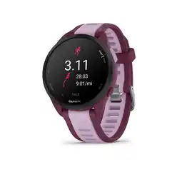 MediaMarkt GARMIN Forerunner 165 Music Smartwatch Berry aanbieding