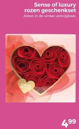 Trekpleister Sense of luxury rozen geschenkset aanbieding