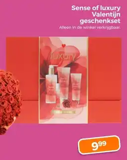 Trekpleister Sense of luxury Valentijn geschenkset aanbieding