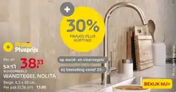 Praxis Wandtegel nolita aanbieding