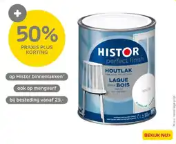 Praxis Histor binnenlakken aanbieding