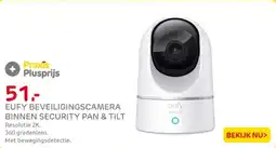 Praxis Eufy beveiligingscamera binnen security pan & tilt aanbieding