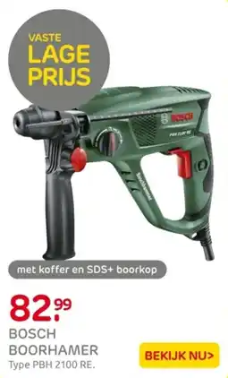 Praxis Bosch boorhamer aanbieding
