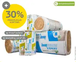 Praxis Knauf isolatie aanbieding
