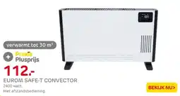 Praxis Eurom safe-T convector aanbieding