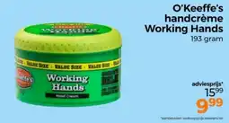 Trekpleister O'Keeffe's handcrème Working Hands aanbieding