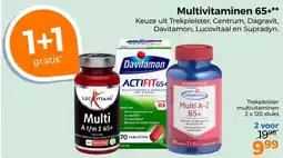 Trekpleister Multivitaminen 65+ aanbieding