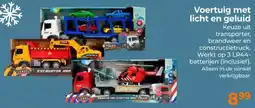 Trekpleister Voertuig met licht en geluid aanbieding
