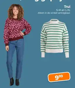 Trekpleister Trui aanbieding