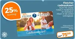Trekpleister Fletcher cadeaukaart aanbieding