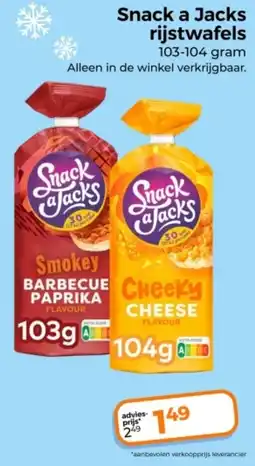 Trekpleister Snack a Jacks rijstwafels aanbieding