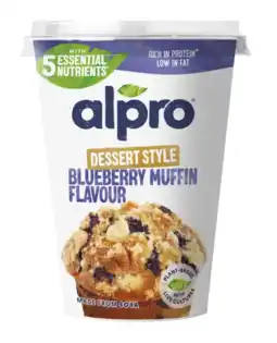 Albert Heijn Alpro Yoghurt bosbessen muffin smaak aanbieding