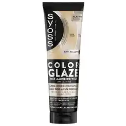 Kruidvat Syoss Color Glaze Platina Hair Glossing Toner aanbieding