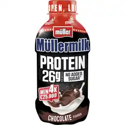 Albert Heijn Müller Müllermilk protein chocolade aanbieding