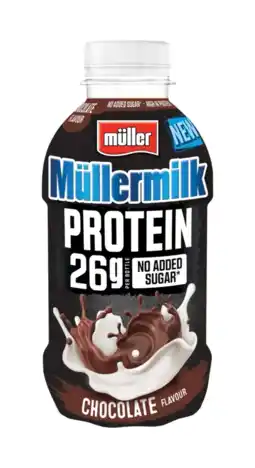 Albert Heijn Müller Müllermilk protein chocolade aanbieding
