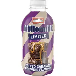 Albert Heijn Müller Müllermilk salted caramel brownie aanbieding