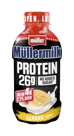 Albert Heijn Müller Müllermilk protein banaan aanbieding