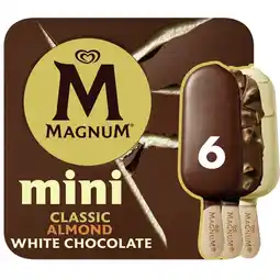 Albert Heijn Magnum Mini classic almond white aanbieding