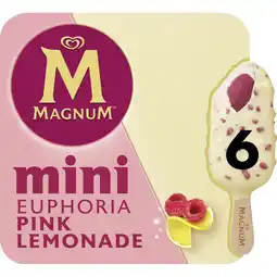 Albert Heijn Magnum Mini euphoria pink lemonade aanbieding