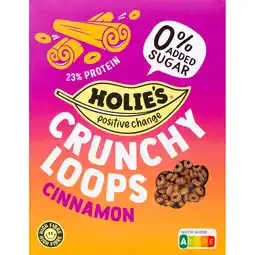 Albert Heijn Holie's Crunchy loops cinnamon aanbieding
