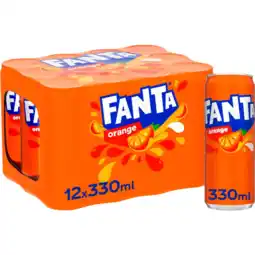 Albert Heijn Fanta Orange 12-pack aanbieding