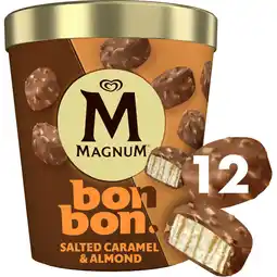 Albert Heijn Magnum Bonbon salted caramel & almond aanbieding