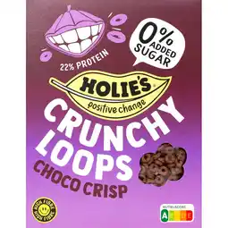 Albert Heijn Holie's Crunchy loops choco crisp aanbieding