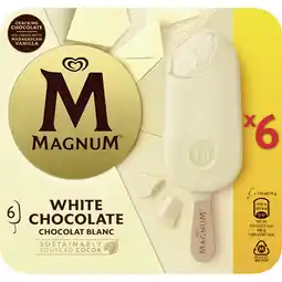 Albert Heijn Magnum White chocolate aanbieding