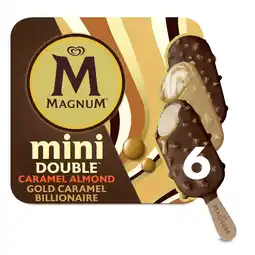 Albert Heijn Magnum Mini double caramel & billionaire aanbieding