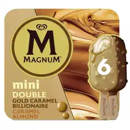 Albert Heijn Magnum Mini double caramel & billionaire aanbieding